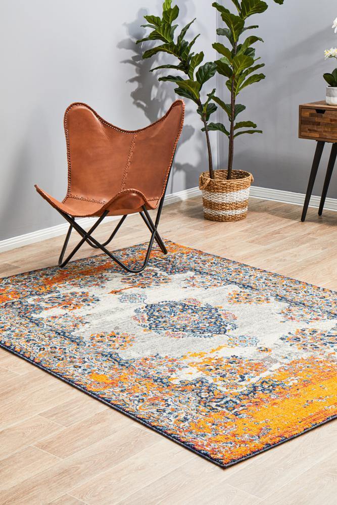 Radiance 555 Bone Rug - Cozy Rugs Australia