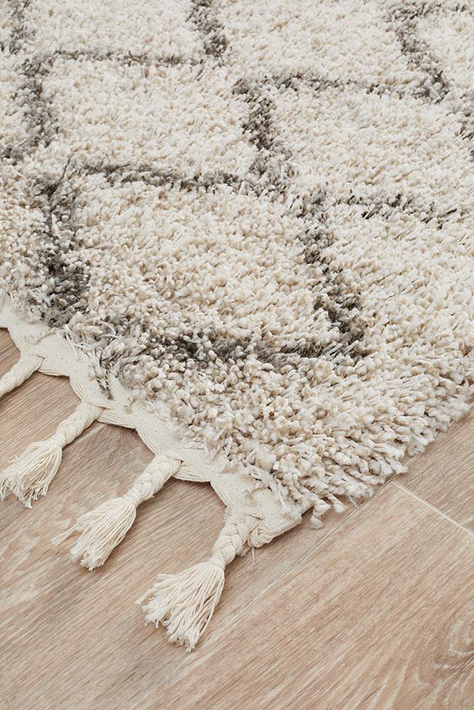 Saffron 11 Natural Runner Rug - Cozy Rugs Australia