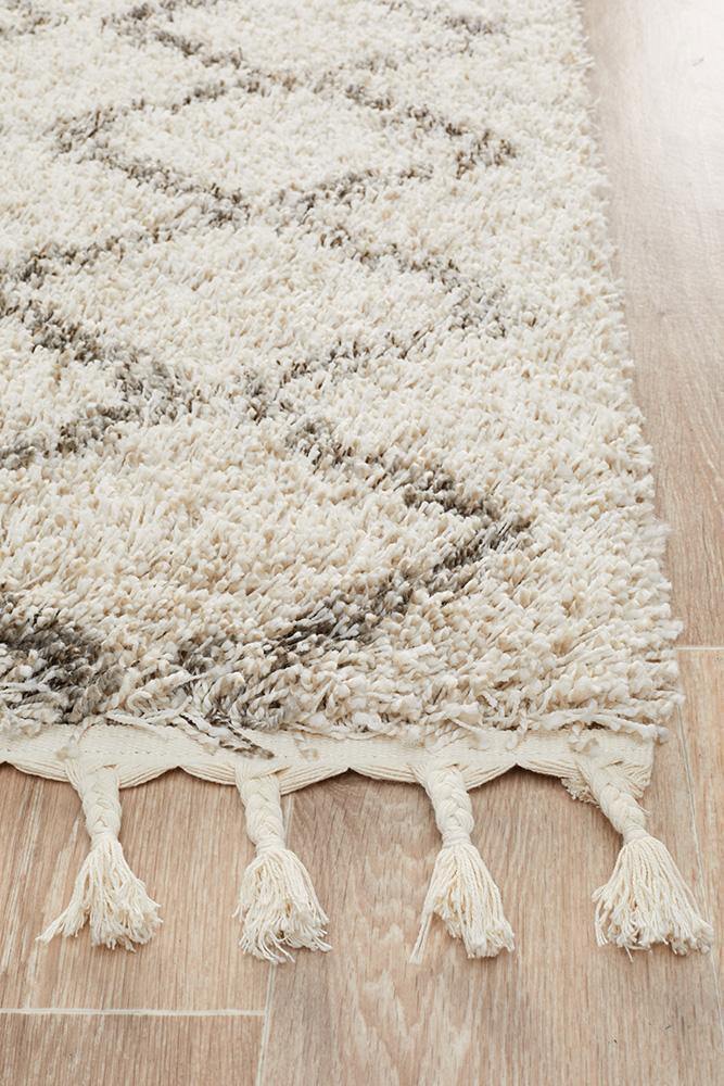 Saffron 11 Natural Runner Rug - Cozy Rugs Australia