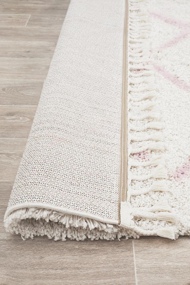 Saffron 11 Pink Rug - Cozy Rugs Australia