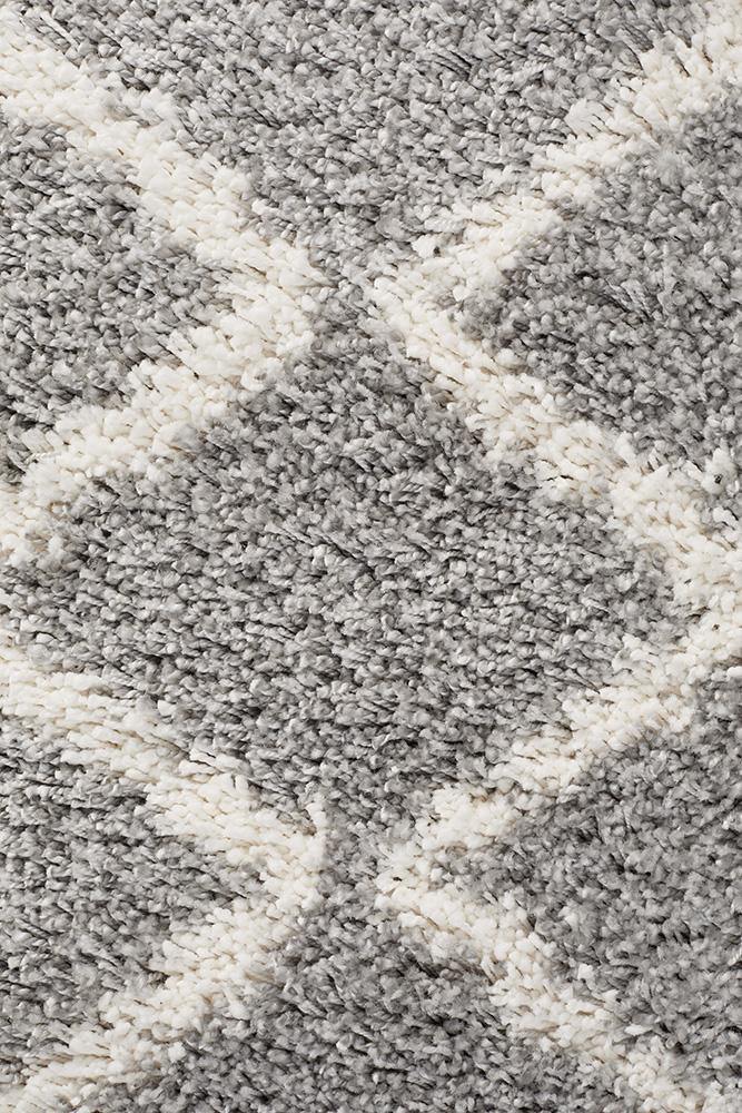 Saffron 11 Silver Runner Rug - Cozy Rugs Australia