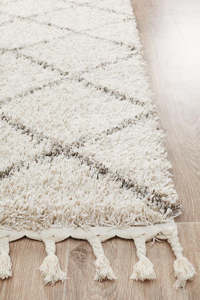 Saffron 22 Natural Runner Rug - Cozy Rugs Australia