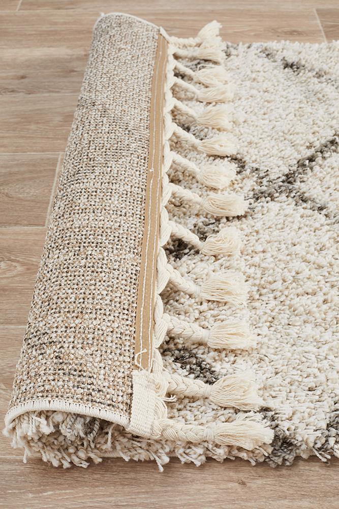 Saffron 22 Natural Runner Rug - Cozy Rugs Australia