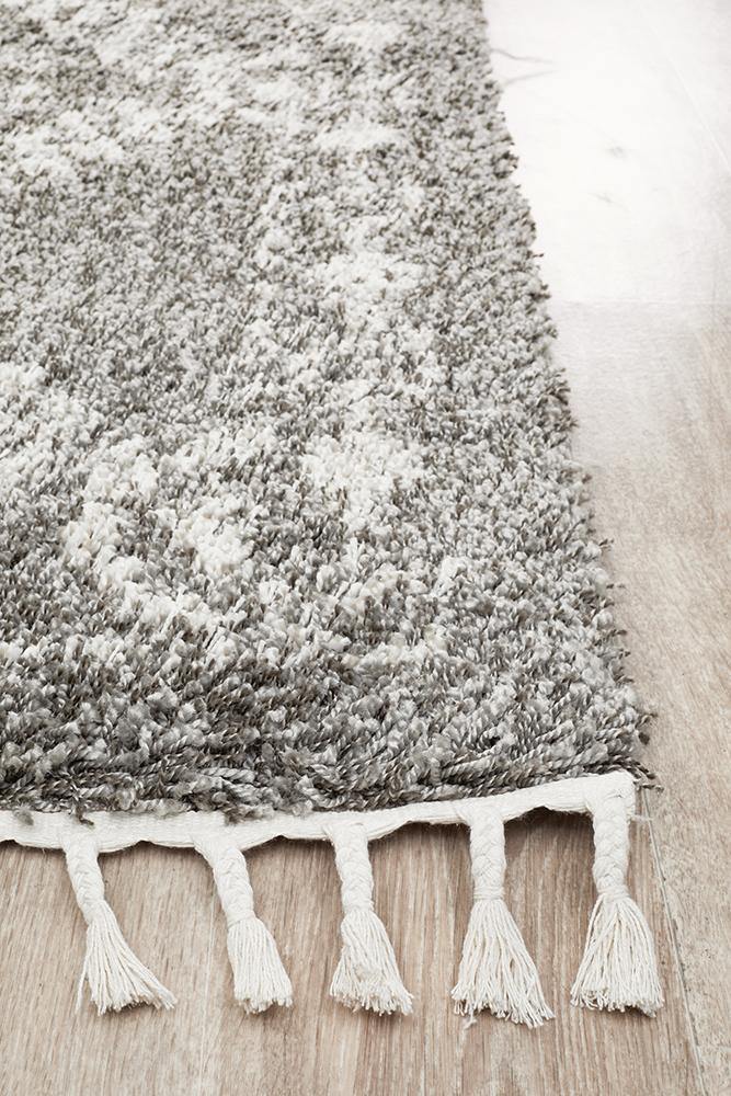 Saffron 33 Grey Rug - Cozy Rugs Australia