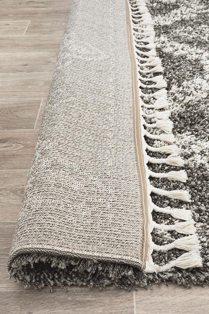 Saffron 33 Grey Rug - Cozy Rugs Australia