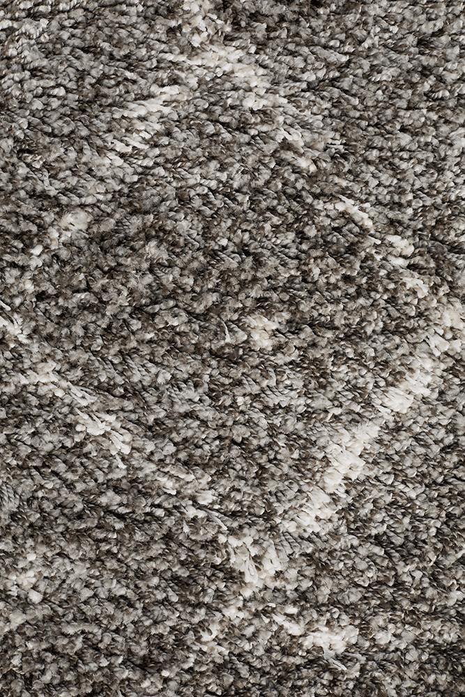 Saffron 44 Grey Runner Rug - Cozy Rugs Australia