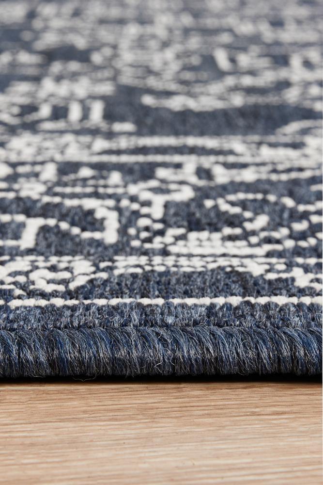 Seaside 5555 Navy Rug - Cozy Rugs Australia