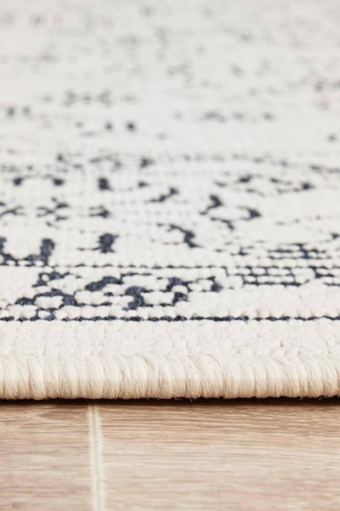 Seaside 5555 White Rug - Cozy Rugs Australia