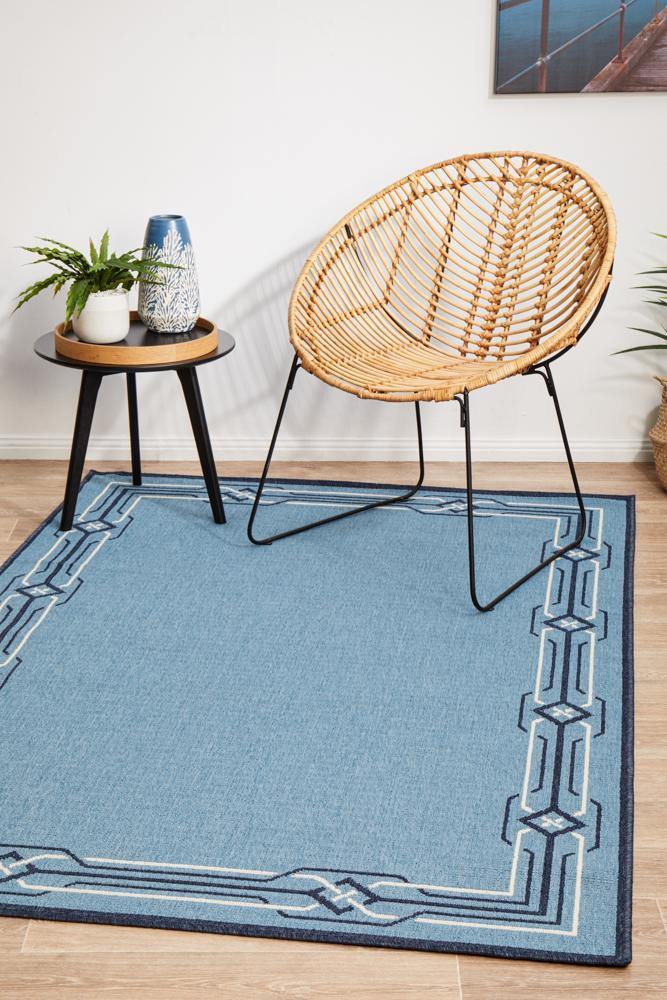 Seaside 6666 Blue Rug - Cozy Rugs Australia