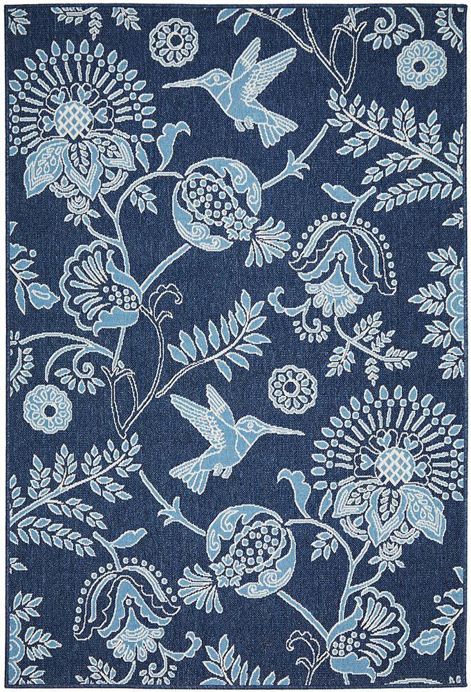 Seaside 7777 Navy Rug - Cozy Rugs Australia