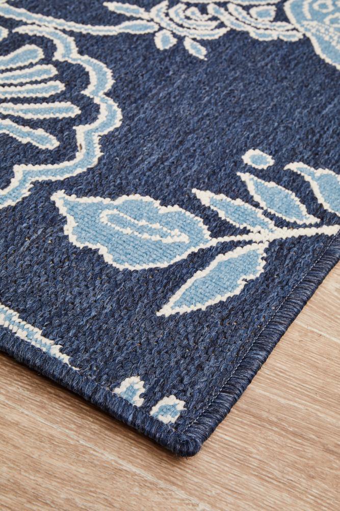 Seaside 7777 Navy Rug - Cozy Rugs Australia