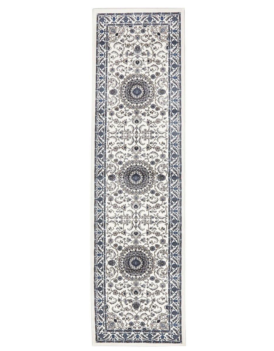 Sydney Collection Medallion Rug White with White Border - Cozy Rugs Australia