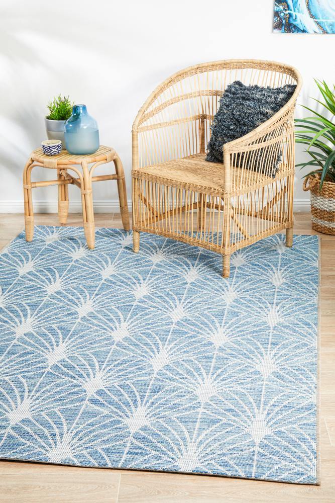 Rug Culture Terrace 5502 Blue - Cozy Rugs Australia