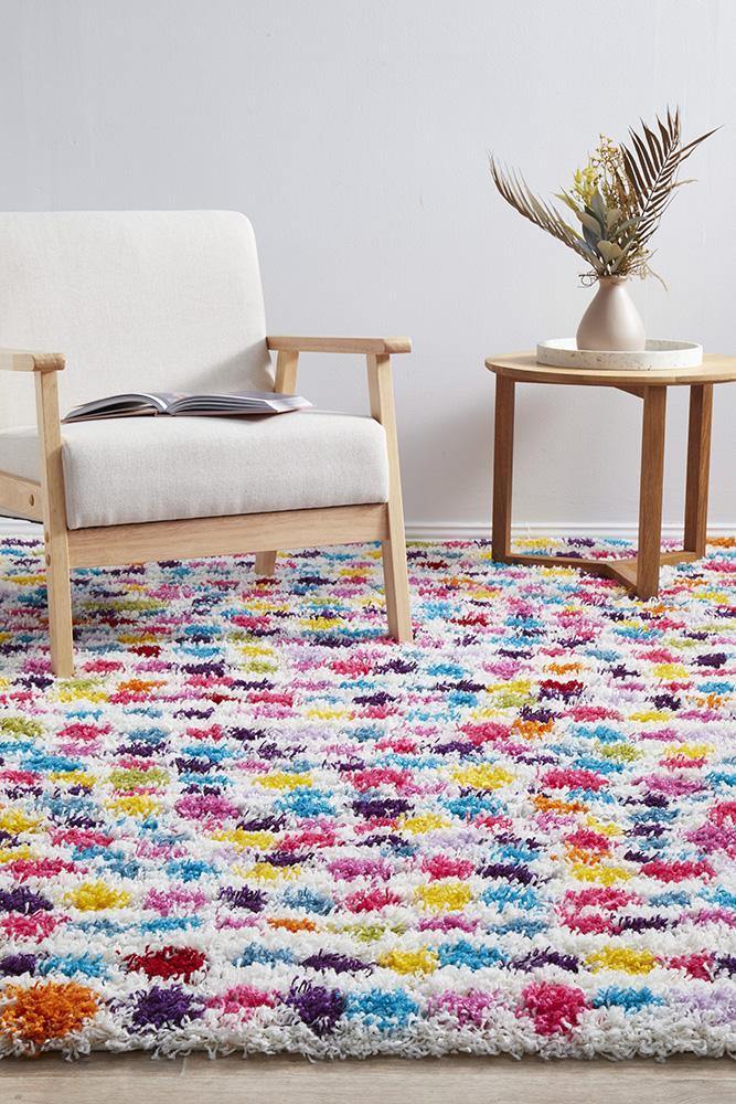 Vegas Dot Multi Rug - Cozy Rugs Australia