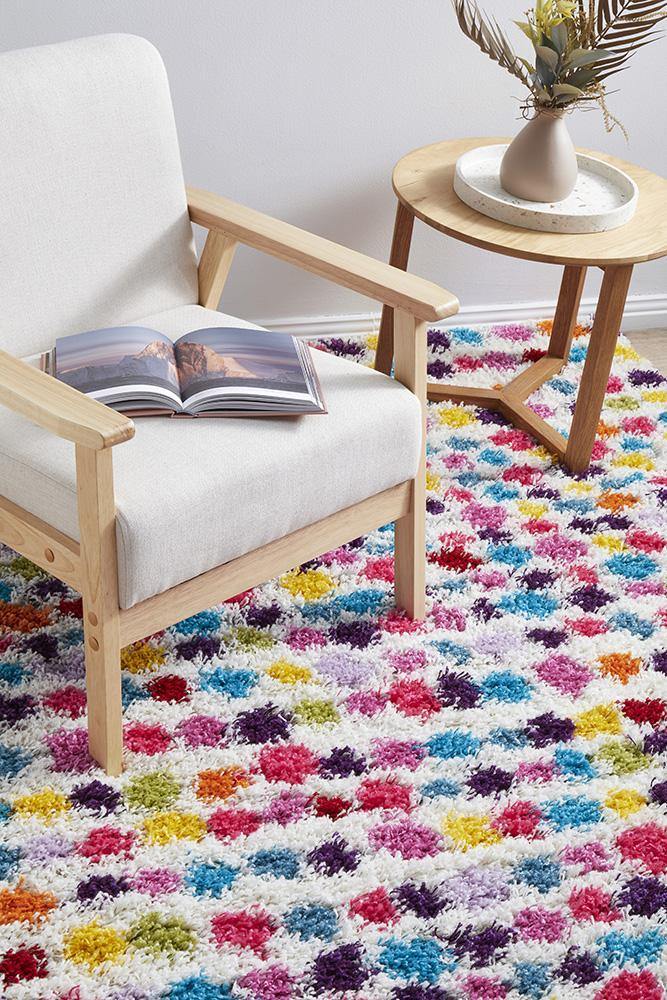 Vegas Dot Multi Rug - Cozy Rugs Australia