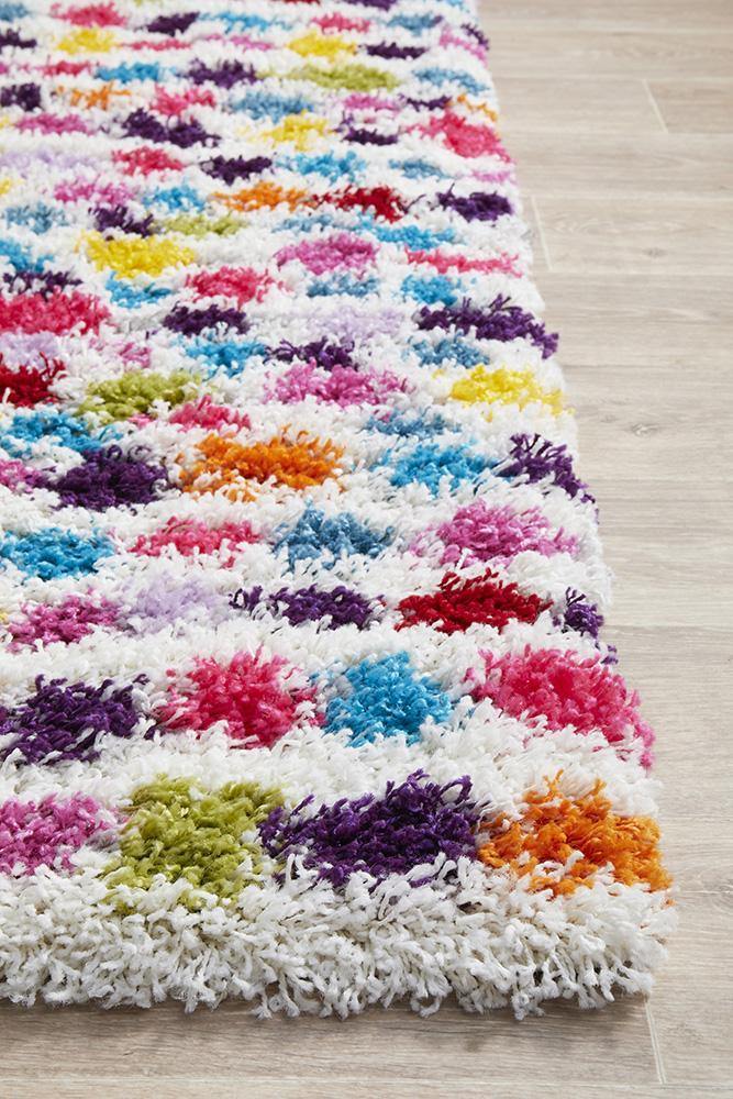 Vegas Dot Multi Rug - Cozy Rugs Australia