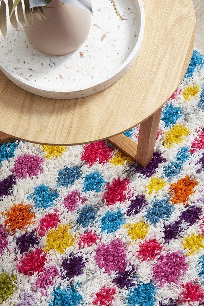 Vegas Dot Multi Rug - Cozy Rugs Australia