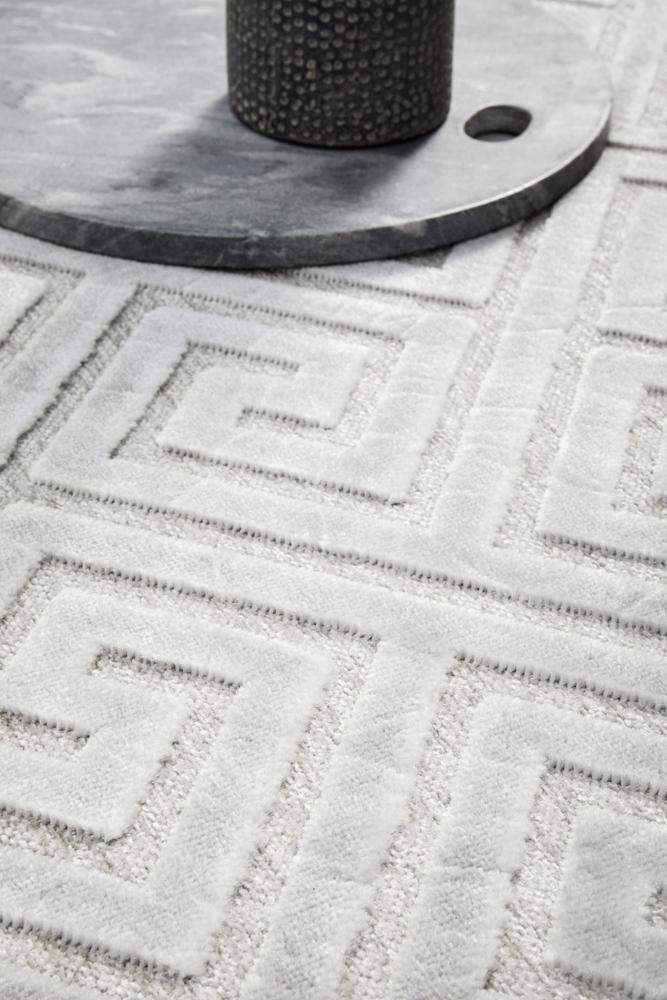 York Alice Silver Rug - Cozy Rugs Australia