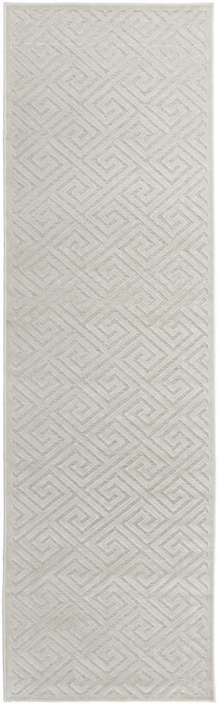 York Alice Natural White Runner Rug - Cozy Rugs Australia