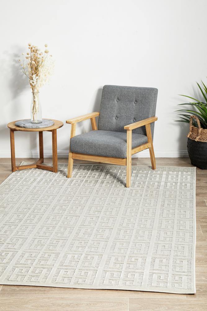 York Brenda Natural White Rug - Cozy Rugs Australia