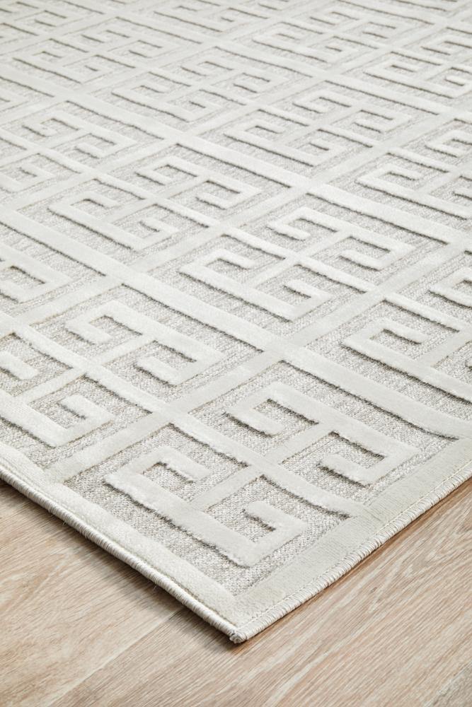 York Brenda Natural White Rug - Cozy Rugs Australia