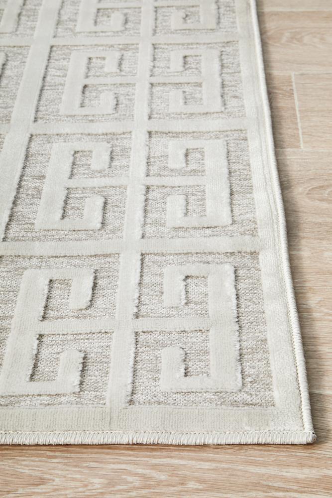 York Brenda Natural White Rug - Cozy Rugs Australia