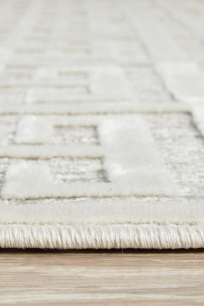 York Brenda Natural White Rug - Cozy Rugs Australia