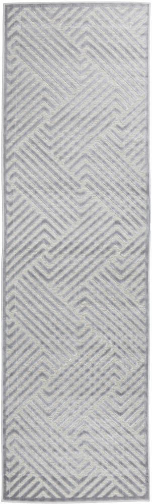 York Cindy Silver Runner Rug - Cozy Rugs Australia